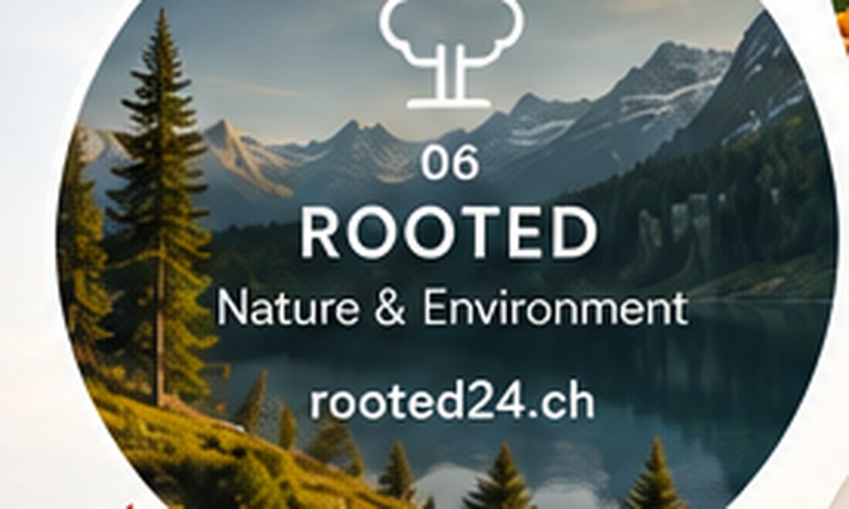 Alpine forest and natural environment